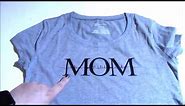 Mom name shirt easy mothers day gift using your cricut
