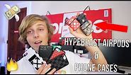 UNBOXING HYPEBEAST AIRPODS/PHONE CASES! (Supreme, Off White, Gucci)