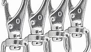 Swivel Eye Snap Hooks, 304 Stainless Steel Heavy Duty 2.7 Inch 3.5 Inch Spring Hooks for Keychains, Bird Feeders, Pet Chains, Dog leashes