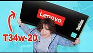 Best Curved Monitor for Productivity - Lenovo ThinkVision T34w-20