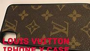 Louis Vuitton iPhone X Case -Detroit Custom Slides