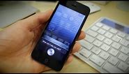 iPhone 5 Siri Demo