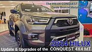 2024 HILUX CONQUEST 4X4 MT Upgrades, Price and Specifications
