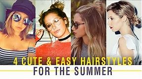 4 Cute & Easy Hairstyles for the Summer | Ashley Tisdale