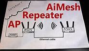 AiMesh vs. Repeater vs. Access Point [ASUS RT-AC68U Operation Modes]