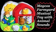 Megcos Musical Farmyard Musical Toy with Animal Sounds - Lots of Songs