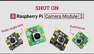 Raspberry Pi Camera Module 3 - Autofocus cameras!