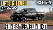 Lifts & Levels: 2” Zone Leveling Kit 2016 Ram 1500