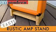 How to make a simple amplifier stand