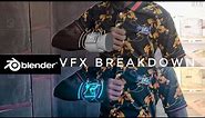 Vfx Sci-fi wrist watch made in Blender 2.8/ Vfx Breakdown