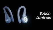 JVC Sports True Wireless Earbuds with Flexible Hook (HA-EC25T)