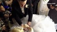 Bride with terminal bone cancer has 'dream wedding' in hospital