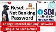 How to Reset/Change SBI Internet Banking Password using ATM Debit Card Details | State Bank of India