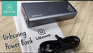 Unboxing USAMS 30,000 mAh 65W PD & QC Fast Charge Power Bank