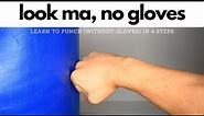 Which KNUCKLES to PUNCH WITH? | How to punch without gloves - works for both right and left hands