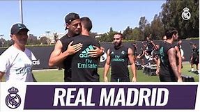 Álvaro Morata bids farewell to Real Madrid team-mates and staff
