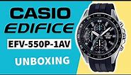 Casio Edifice EFV-550P-1AV Unboxing and Review