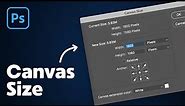 How to Change Canvas Size in Photoshop