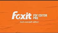 How to send a PDF for eSignature with Foxit PDF Editor
