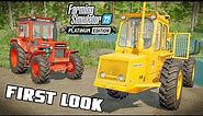 Farming Simulator 22 Platinum Edition | First Look Gameplay!