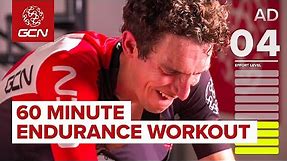 Indoor Cycling Workout | 60 Minute Endurance Intervals: Fitness Training
