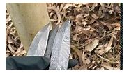 LOT OF 5 PIECES HAND FORGED DAMASCUS STEEL FULL TANG KNIFE BLANK BLADE KNIFE MAKING SUPPLIES