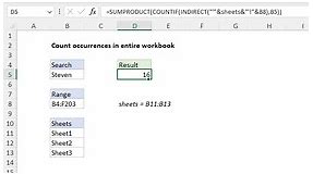 Count occurrences in entire workbook