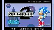 Japanese SEGA Mega CD 2 Boot Screen / Sequence Intro セガ メガCD 2