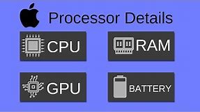 How To Find Out What Processor On My iPhone or iPad