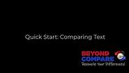 Beyond Compare 5: Text Compare