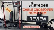 Syedee Cable Crossover Home Gym Review