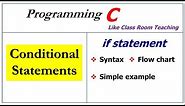 if statement in c programming