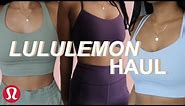 LULULEMON SPORTS BRA TRY ON HAUL | 2021
