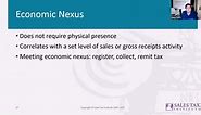 What is Nexus? | Sales Tax Institute