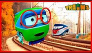 Cartoon Train: Animated Series Collection: Trains cartoons for children