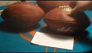 Autograph Footballs and Repair