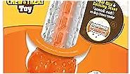 Nylabone Sneaky Snacker Strong Chew & Treat Toy for Medium Dogs - Interactive Dog Enrichment Chew & Treat Toys - Bacon Flavor, Medium/Wolf - Up to 35 lbs.