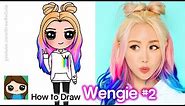 How to Draw Wengie | Famous YouTuber (New)