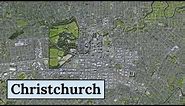 GEOGRAPHY OF CHRISTCHURCH in 1 minute 🗺️