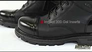 Thorogood Boots: Men's 834 6888 Black 8 Inch Uniform SIde Zip Jump Rubber Boots
