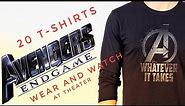 Avengers EndGame Tshirts | 20 Top Rated Marvel T-Shirts | Wear and Watch Avengers EndGame