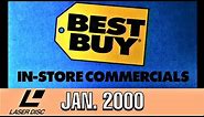 Best Buy In-Store Commercials: January 2000 (High Quality 60FPS Laserdisc Video Footage)