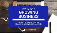15 Ways to Improve Cash Flow - Cashflow and Profitability for Small Business Owners