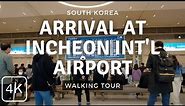 Incheon International Airport (ICN) Arrival Walking Tour, Terminal 1, South Korea