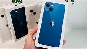 iPhone 13 Unboxing: Blue!