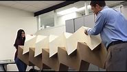 Paper Tubes Make Stiff Origami Structures
