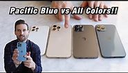 iPhone 12 Pro Max PACIFIC BLUE vs EVERY COLOR!! (Is this the BEST IPHONE 12 PRO COLOR??)