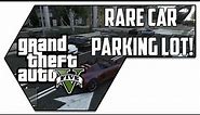 Rare Car Parking Lot Location - GTA V (Grand Theft Auto V)