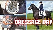The first Z1 dressage competition with Reintje. What do we all do on such a day? | Friesian Horses