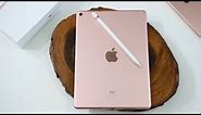 Rose Gold iPad Pro 9.7" + Apple Pencil UNBOXING